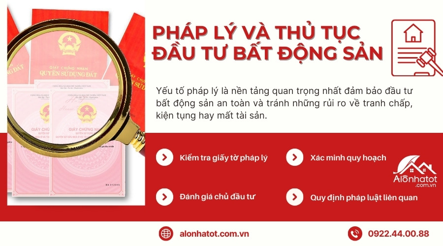 Kiểm tra pháp lý dự án bất động sản trước khi đầu tư