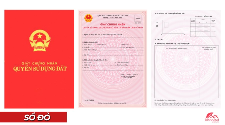 Sổ đỏ hay Giấy chứng nhận quyền sử dụng đất, quyền sở hữu nhà ở và tài sản khác gắn liền với đất