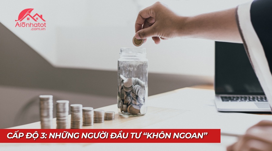 Cấp độ 3 nhà đầu tư khôn ngoan Robert Kiyosaki