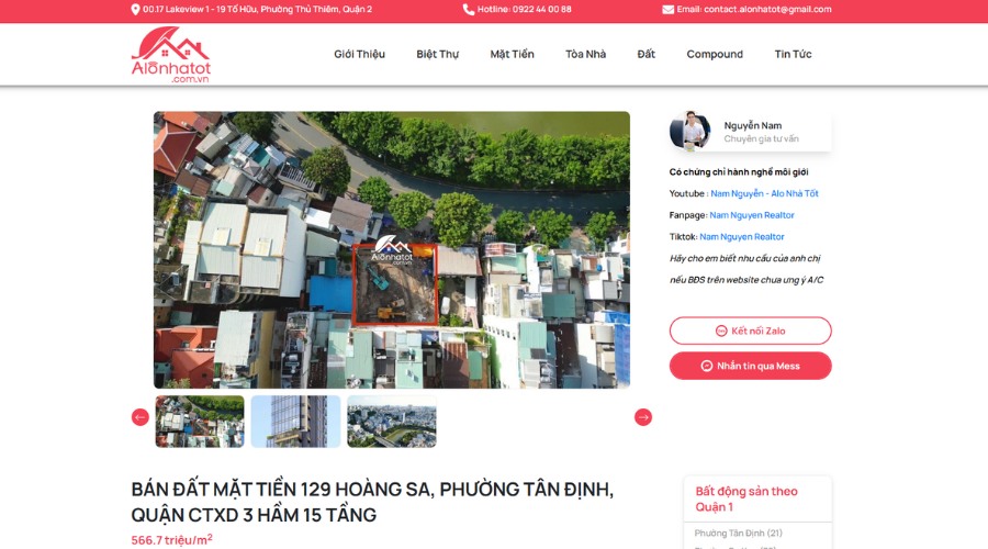 Thủ tục chuyển nhượng đất minh bạch, nhanh chóng tại Quận 1, Quận 2, Quận 3 với Alo Nhà Tốt