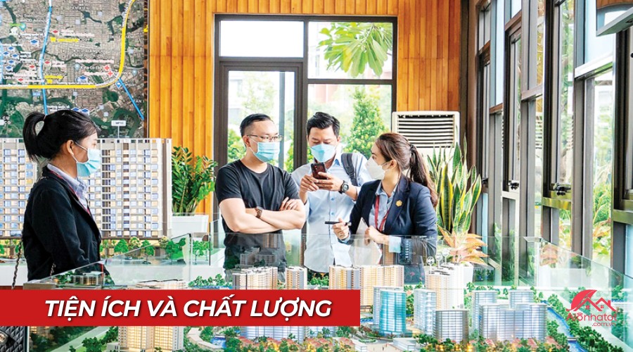 Dự án nhà ở, chung cư hay khu đô thị, tiện ích nội khu và chất lượng ảnh hưởng đến tiềm năng và giá trị
