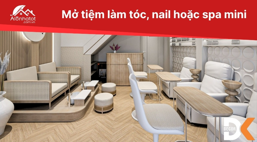Spa mini làm đẹp kinh doanh hiệu quả