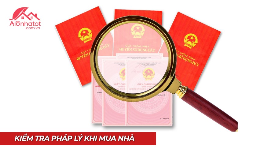 Các giấy tờ pháp lý quan trọng khi mua nhà gồm sổ đỏ và hợp đồng công chứng