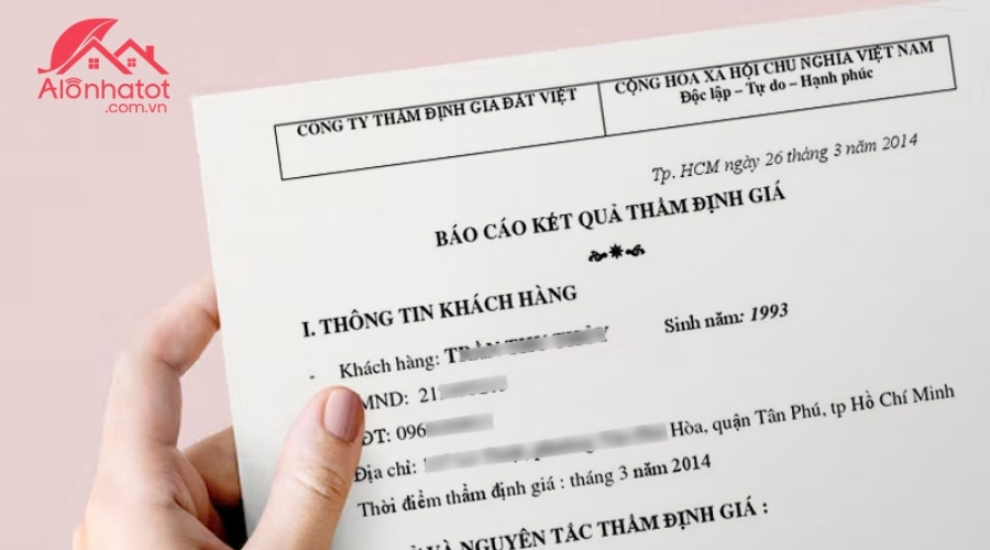 Quy trình thẩm định giá bất động sản