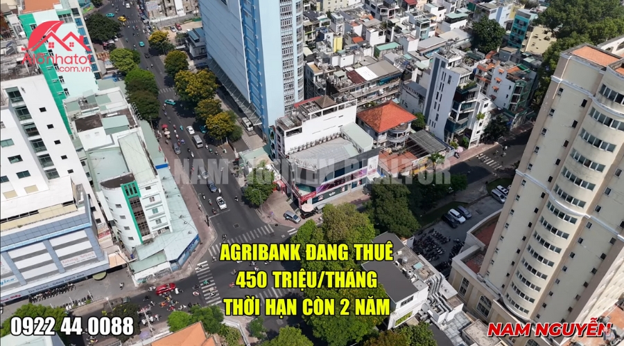 Căn nhà đang được Ngân hàng Agribank thuê dài hạn với mức giá 420 triệu đồng/tháng