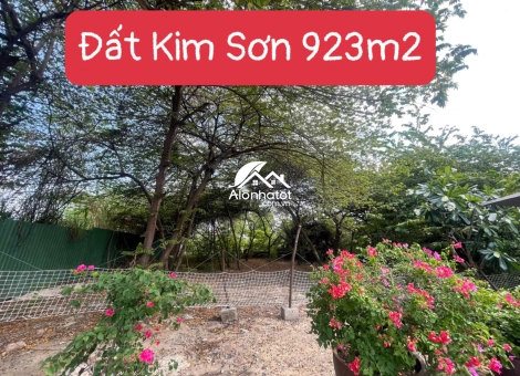 Bán Lô Đất 2 Mặt Tiền Khu Biệt Thự Kim Sơn Thảo Điền, DT 923m2