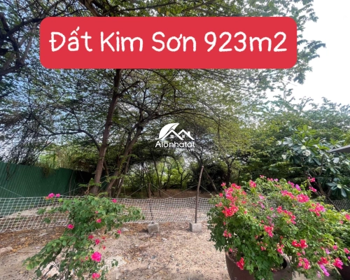 Bán Lô Đất 2 Mặt Tiền Khu Biệt Thự Kim Sơn Thảo Điền, DT 923m2