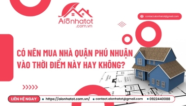 Có nên mua nhà quận Phú Nhuận vào thời điểm này hay không?