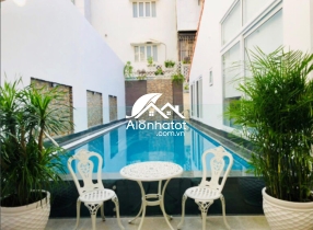 Biệt thự compound Bình An có hồ bơi sân vườn DT 450m2