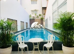 Biệt thự compound Bình An có hồ bơi sân vườn DT 450m2