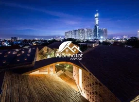 BÁN BIỆT THỰ VEN SÔNG 17 ĐƯỜNG 23 KHU COMPOUND TRẦN NÃO