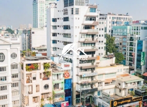 Bán Tòa Nhà 186 NTMKhai Q3, Hầm 10 Tầng, 285m² Nở Hậu, HĐT 1 Tỷ/Th, 350 Tỷ