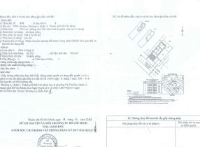 Bán nhà 240AB Pasteur Quận 3 DT 9x37 CN 400m2 Trệt 2 Lầu
