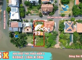 Bán đất mặt sông Thảo Điền khu Compound VIP giá 175tr/m2