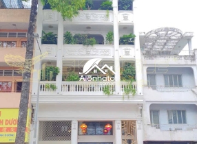 Bán nhà 744a Trần Hưng Đạo Quận 5 Hầm 6 tầng giá 92 tỷ