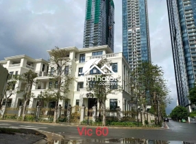 Bán biệt thự góc 2 mặt tiền sông Vinhomes Bason - Vic 60