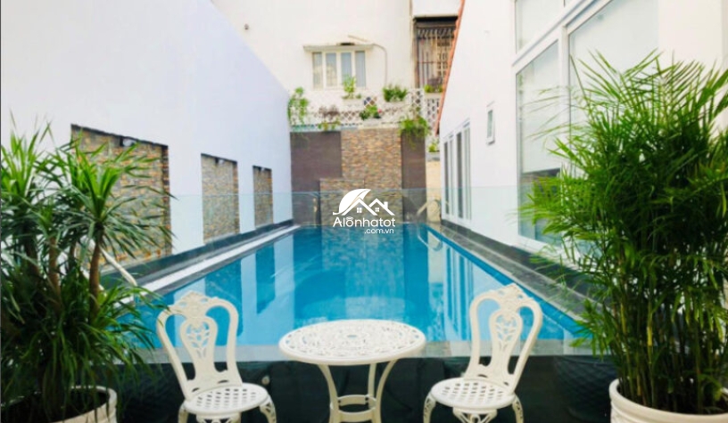 Biệt thự compound Bình An có hồ bơi sân vườn DT 450m2