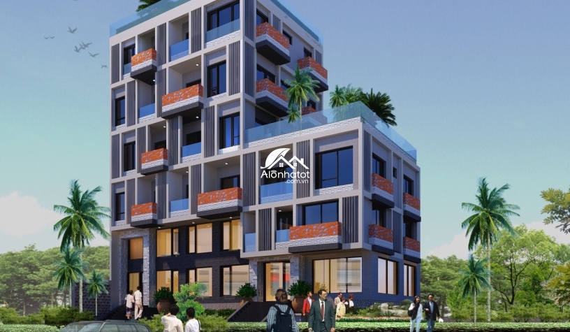 Bán tòa nhà căn hộ dịch vụ Quận 2 giáp sông HĐT 300tr/th