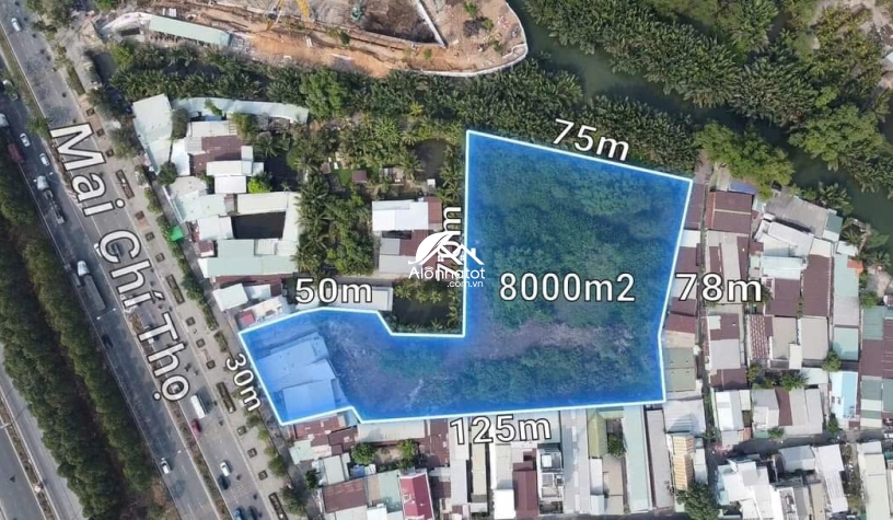 Bán đất mặt tiền Mai Chí Thọ, An Phú, TP. Thủ Đức 8000m2