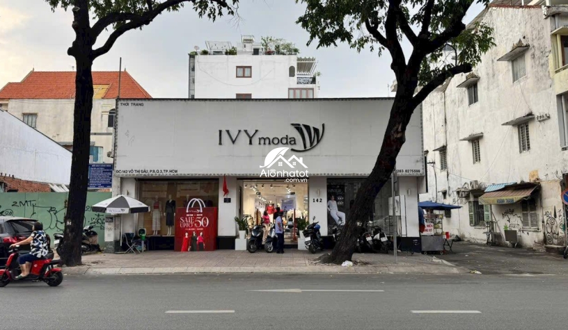 Bán nhà mặt tiền 142 Võ Thị Sáu Quận 3 ngang 12 mét