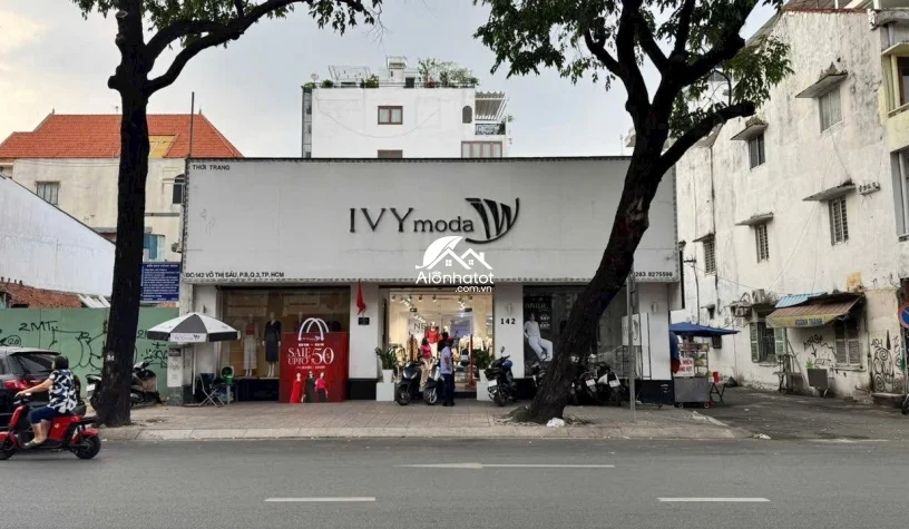 Bán nhà mặt tiền 142 Võ Thị Sáu Quận 3 ngang 12 mét