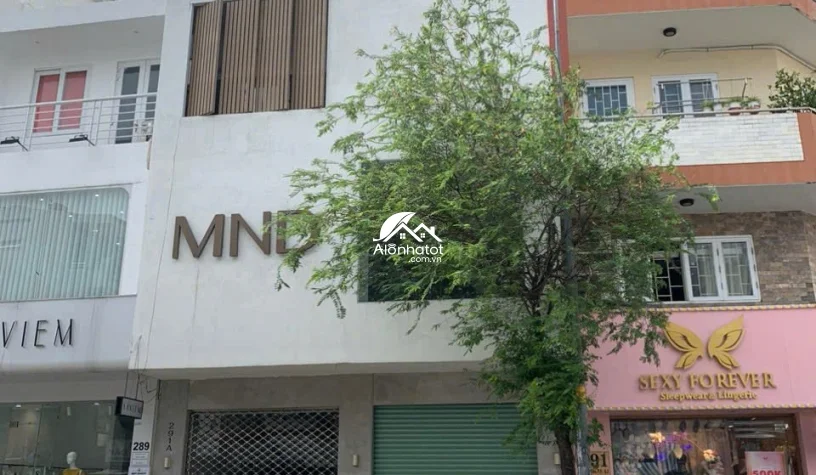 Bán Nhà 2 Mặt Tiền 291 Võ Văn Tần Quận 3, Ngang 7.3m Nở Hậu 13m