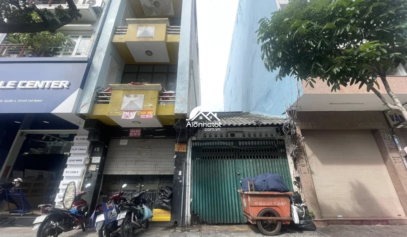 Bán Nhà Mặt Tiền 85 Ký Con Quận 1, Giá Tốt 80 Tỷ, GPXD Hầm 8 Tầng