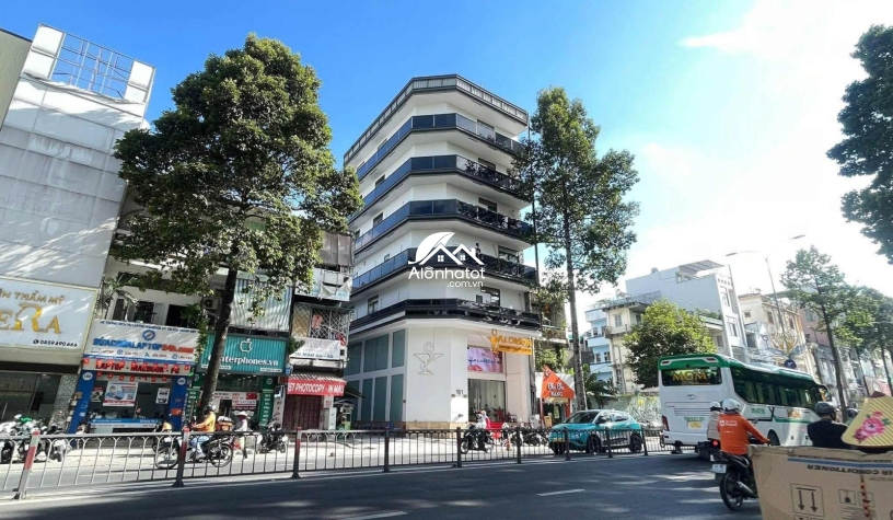 Bán Tòa Nhà Góc 2 Mặt Tiền 157-161 Đường 3 Tháng 2 Quận 10 Dòng Tiền 380 Triệu Tháng 