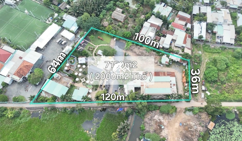 Bán Đất 7150m² Hẻm 480 Bình Quới Bình Thạnh Giá 24 Triệu m² Có 2000m² Thổ Cư 