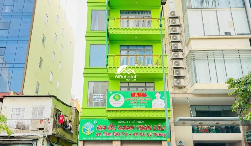 Chuyển Nhượng Building 90 Bạch Đằng 2 Tân Bình | Hầm + 7 Tầng, 1.535m² Sàn – Giá 115 Tỷ 