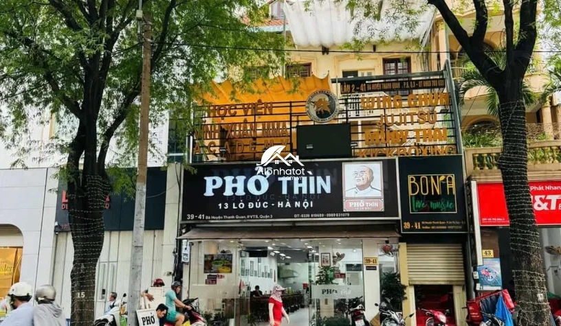 Bán Nhà Mặt Tiền 39-41 Bà Huyện Thanh Quan Quận 3 ngang 8.5m