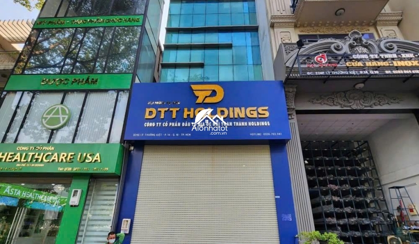 Bán Building 6 Tầng MT 324G Lý Thường Kiệt Quận 10 | 122,7m² | Giá 57 Tỷ