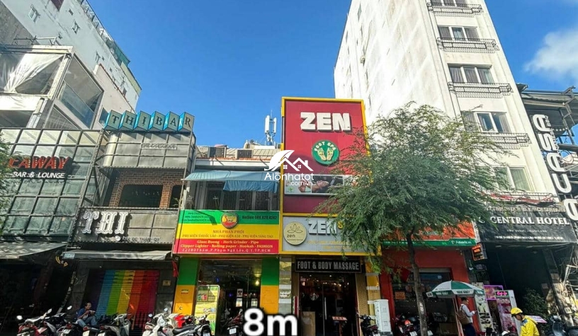 Bán MT 220-222 Đề Thám Q1 DT 182,2m² Sát Bùi Viện