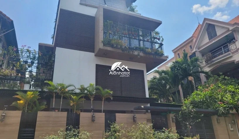 Bán biệt thự 14A28 Fideco Thảo Điền nhà đẹp DT 15x17 (255m2)