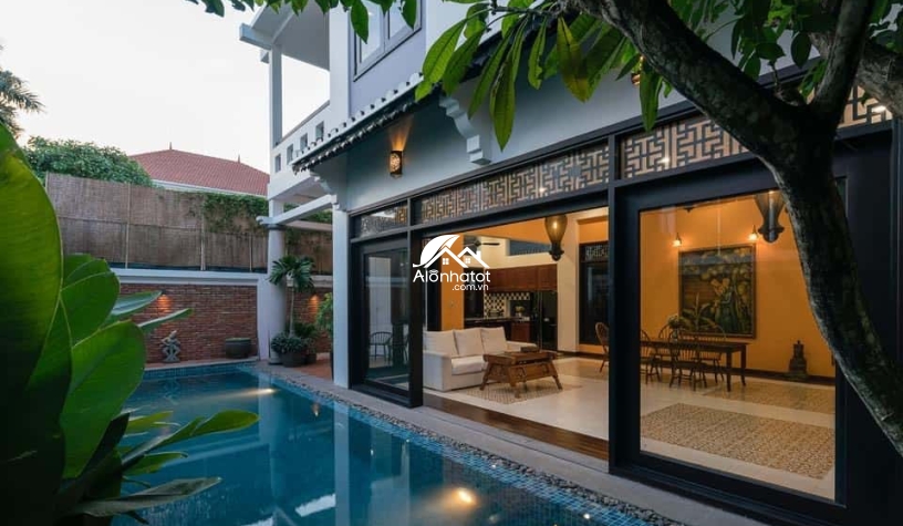 Bán biệt thự Indochine đường số 5 Nguyễn Ư Dĩ đẹp 312m2 có hồ bơi