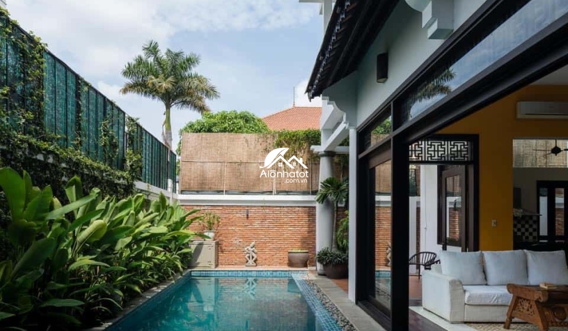 Bán biệt thự Indochine đường số 5 Nguyễn Ư Dĩ đẹp 312m2 có hồ bơi
