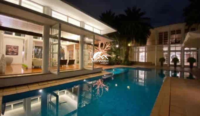 Bán biệt thự nghỉ dưỡng Phường Thảo Điền Q2 Diện tích 3300m2 có hồ bơi