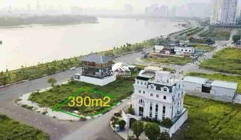 Bán đất mặt tiền Nguyễn An Góc Trần Quý Kiên Khu Huy Hoàng CN 390m2