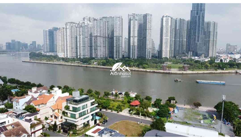 Bán đất view sông Sài Gòn đường Trần Não Quận 2 DT 16x16 khu compound cực VIP