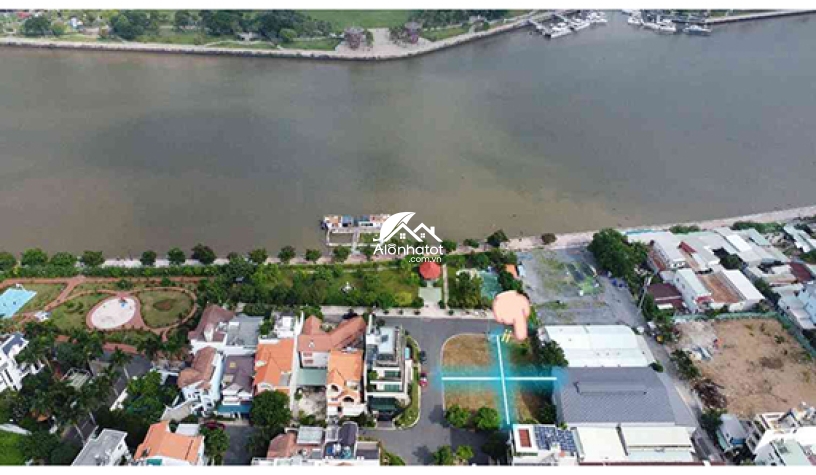 Bán đất view sông Sài Gòn đường Trần Não Quận 2 DT 16x16 khu compound cực VIP