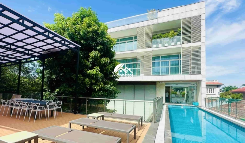 Bán nhà 19 đường số 6 Thảo Điền Quận 2 DT 871m2 nhà có hồ bơi cực đẹp