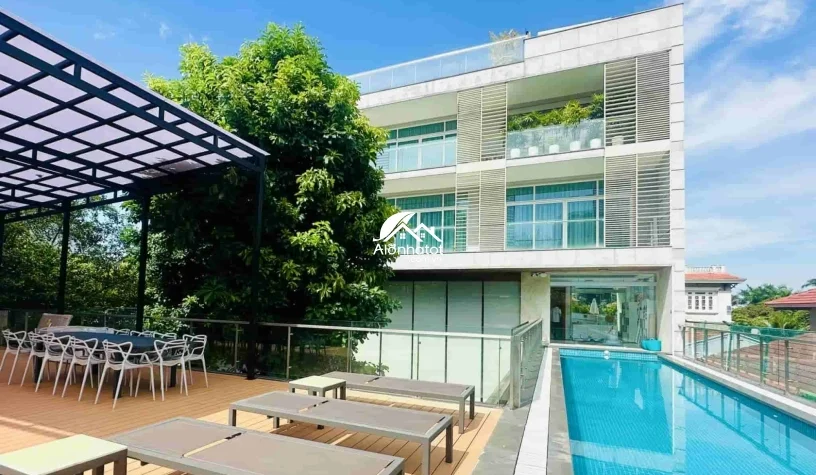 Bán nhà 19 đường số 6 Thảo Điền Quận 2 DT 871m2 nhà có hồ bơi cực đẹp