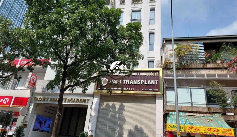 Bán nhà 260 Nguyễn Đình Chiểu Quận 3 DT 142m2 Hầm 5 tầng giá tốt