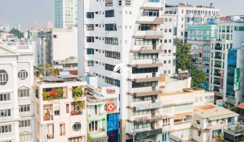 Bán Tòa Nhà 186 NTMKhai Q3, Hầm 10 Tầng, 285m² Nở Hậu, HĐT 1 Tỷ/Th, 350 Tỷ
