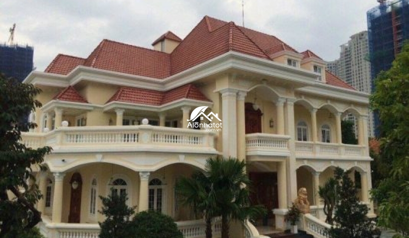 Bán dinh thự Thảo Điền Quận 2 xây kiểu Pháp rộng 1200m2