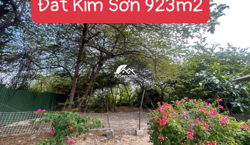 Bán Lô Đất 2 Mặt Tiền Khu Biệt Thự Kim Sơn Thảo Điền diện tích 923m2