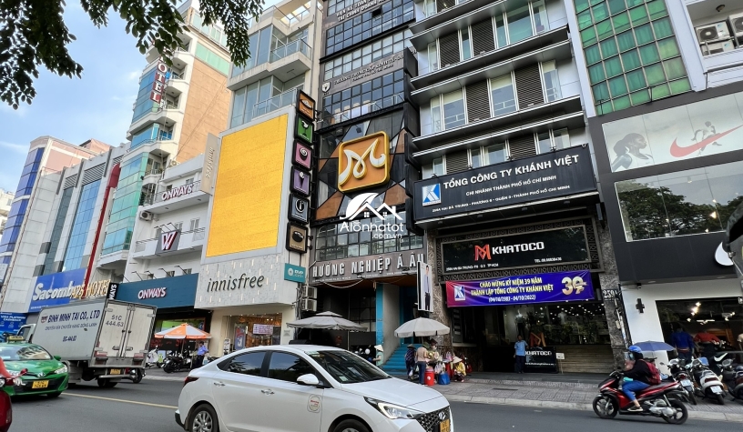 Bán tòa nhà 259B Hai Bà Trưng Q3 DT 7.4x26 Hầm 10 tầng