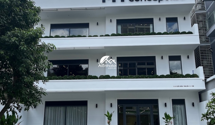 Bán nhà mặt tiền Quốc Hương Thảo Điền Quận 2 Xây Hầm 7T