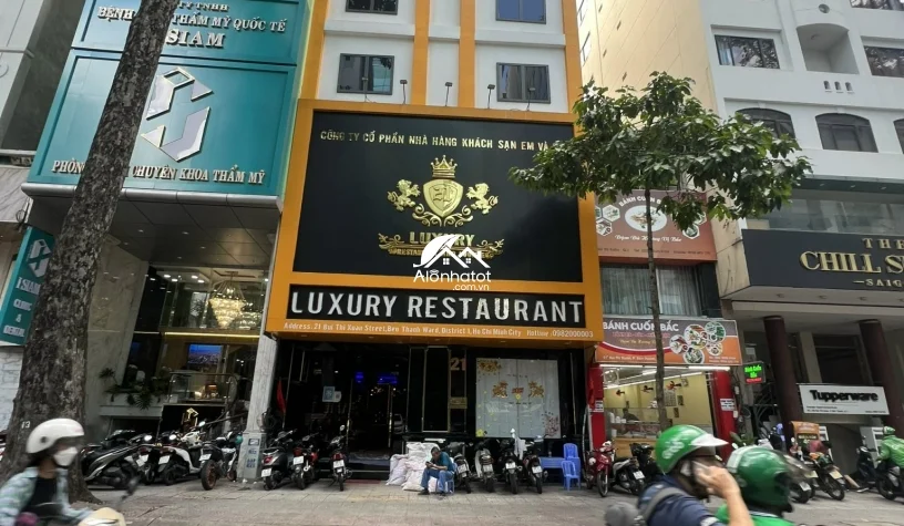 Bán tòa nhà mặt tiền 21 Bùi Thị Xuân Quận 1 có HĐT 270tr/th
