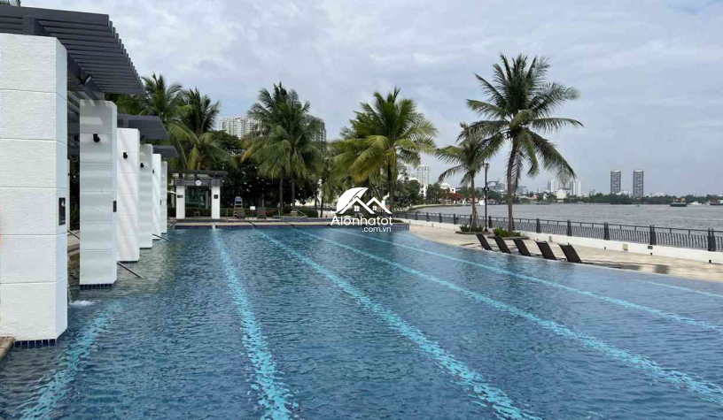 Bán Biệt Thự Khu Riviera An Phú mặt sông căn góc 500m2 cực đẹp